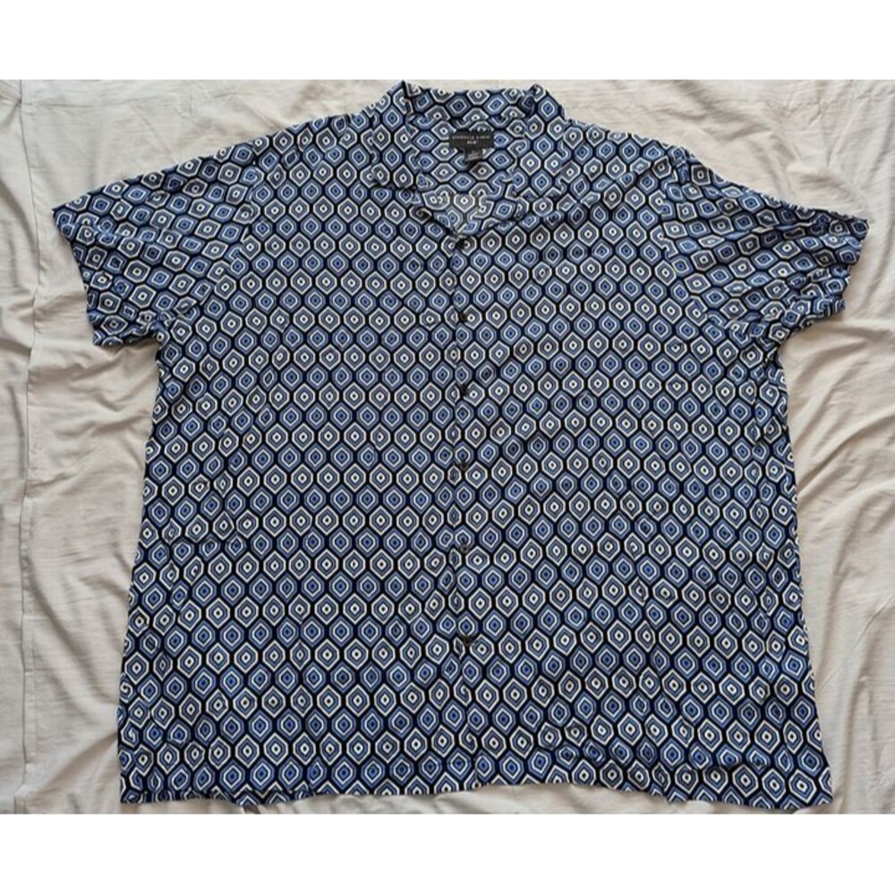 Mens Shaquille O'Neal Button Down Shirt